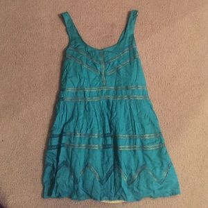 Blue flowy sundress